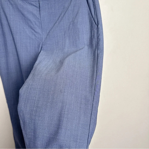 Banana Republic Womens 4 Slim Wool Avery Trouser Light Navy Color - Picture 12 of 12